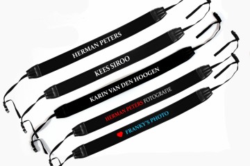 Nieuw: je eigen persoonlijke draagriem voor je camera ! All-Inn prijs!