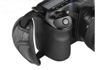 Handstrap voor Canon, Nikon of Sony DSLR, extra grip op je camera. Incl. verzendkosten!