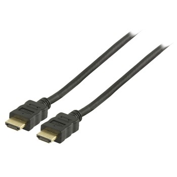 Goldplated HDMI + ethernet + 3D kabel 7,5 m. AllInn prijs!