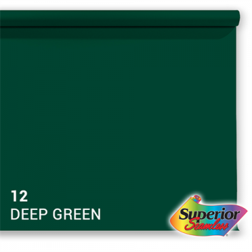 Superior achtergrondpapier 12 deep green 1 35 x 11m full 585012 1 43190 838